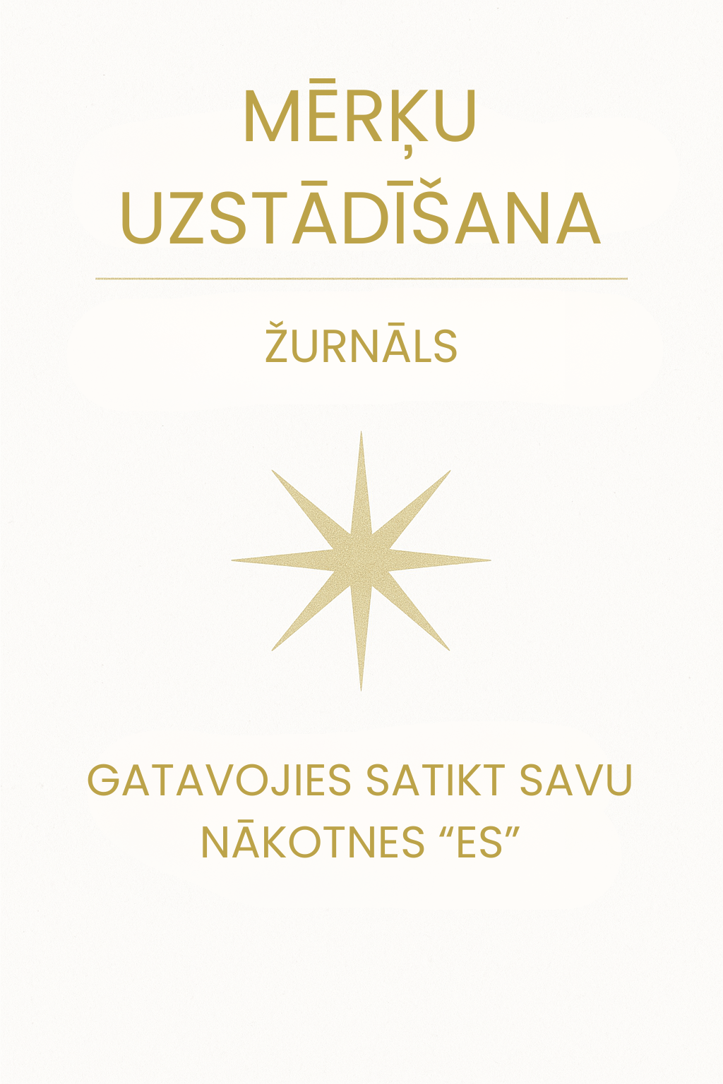 Mērķu uzstādīšanas žurnāls PDF